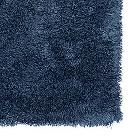 Ultra Plush Shag Wool Rug - Navy