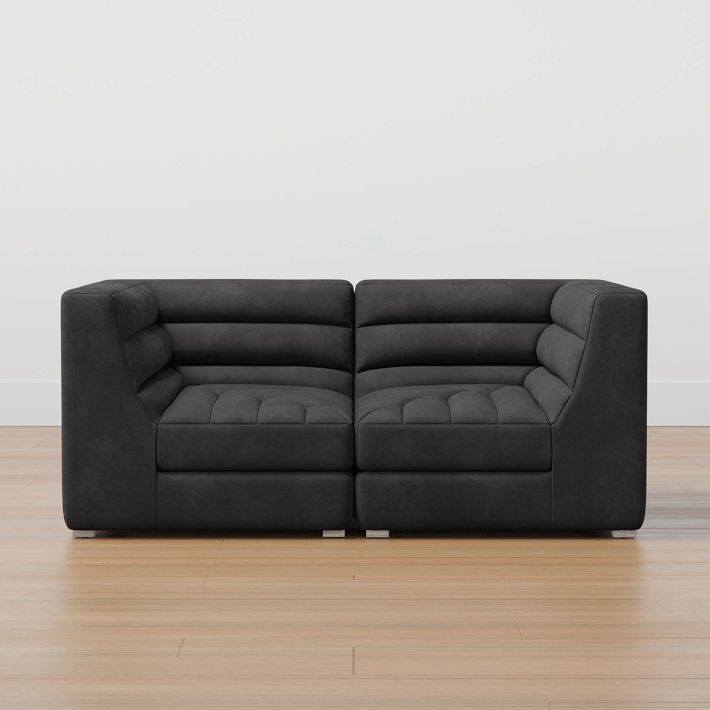 Hudson Loveseat Set with Storage (64&quot;)