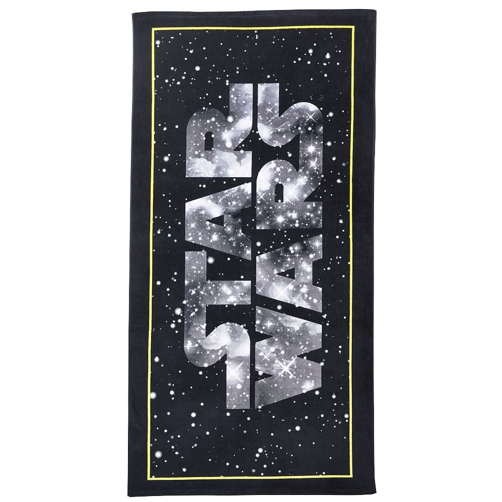 <em>Star Wars</em>&#8482; Galaxy Logo Beach Towel