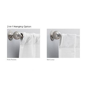 Evelyn Scallop Valance Curtain