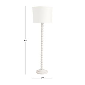 Naturalist Wood Ball Floor Lamp (60&quot;)