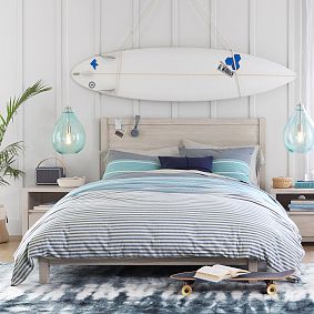 Surfrider Foundation Surf's Up Organic Duvet Cover