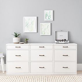 Waverly 9-Drawer Triple Chest Set (69w x 21d&quot;)