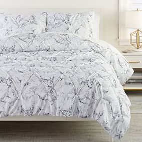 Microfibre Pintuck Comforter, Single/XL Single, Grey Multi