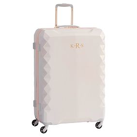 Luxe Hard-Sided Blush Luggage Bundle, Set of 2