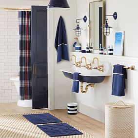 Walker Plaid Shower Curtain