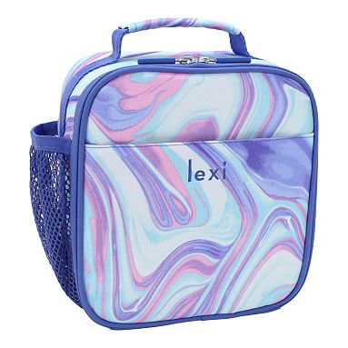 Gear-Up Pink/Purple Marble Lunch Boxes