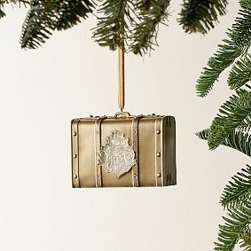 Harry Potter&#8482; Light-Up Hogwarts&#8482; Crest Suitcase Ornament