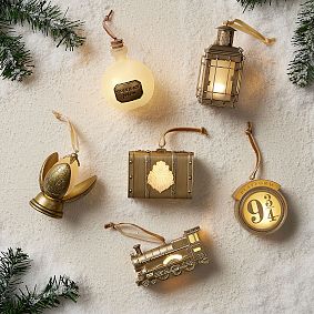Harry Potter&#8482; Light-Up Hogwarts&#8482; Crest Suitcase Ornament