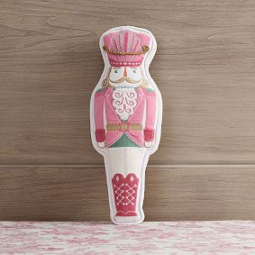 LoveShackFancy Nutcracker Shaped Pillow