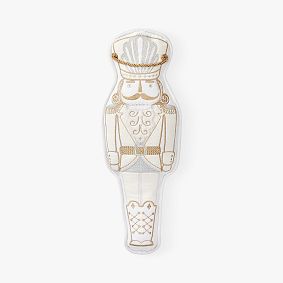 LoveShackFancy Nutcracker Shaped Pillow