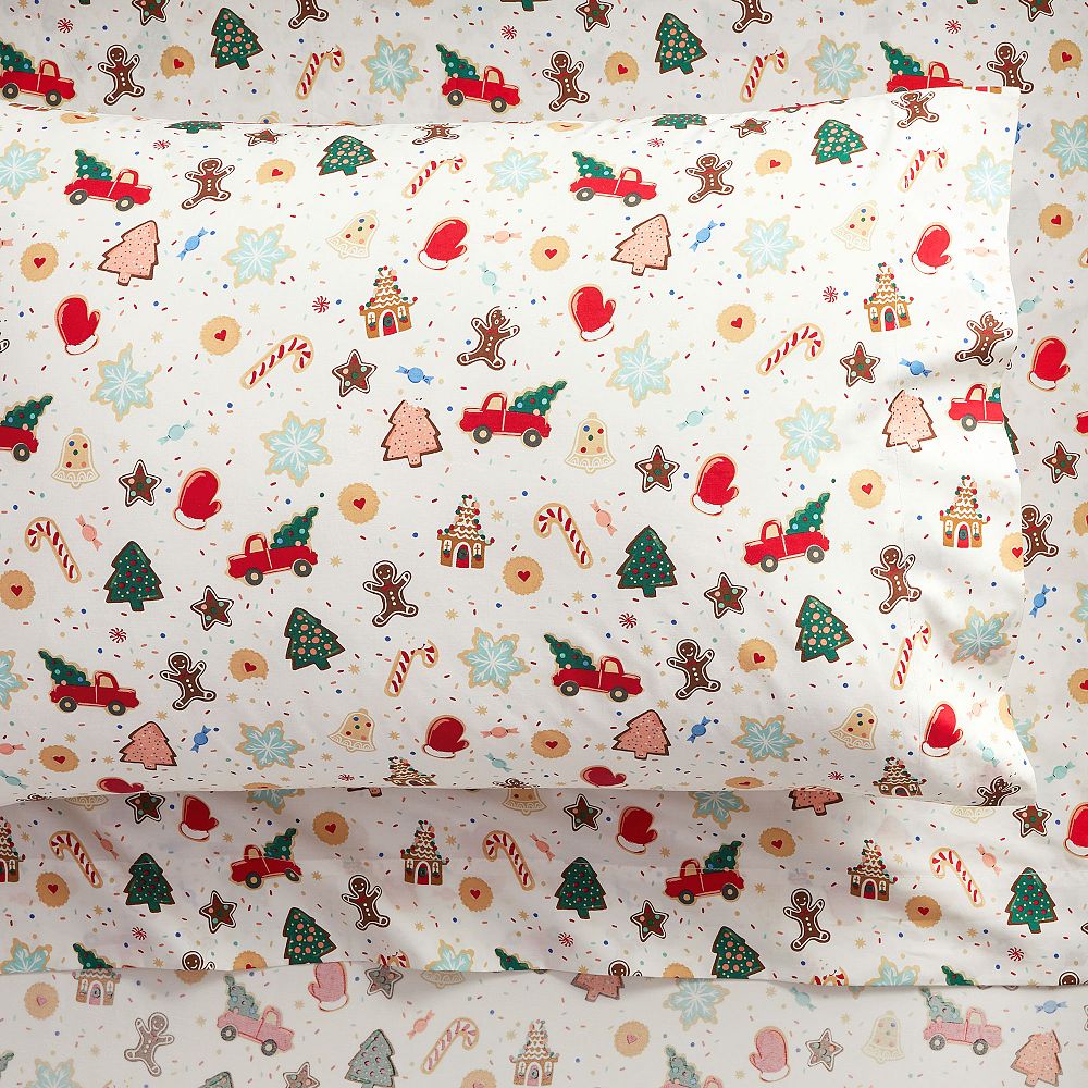 Rifle Paper Co. Gingerbread Cookie Organic Sheet Set