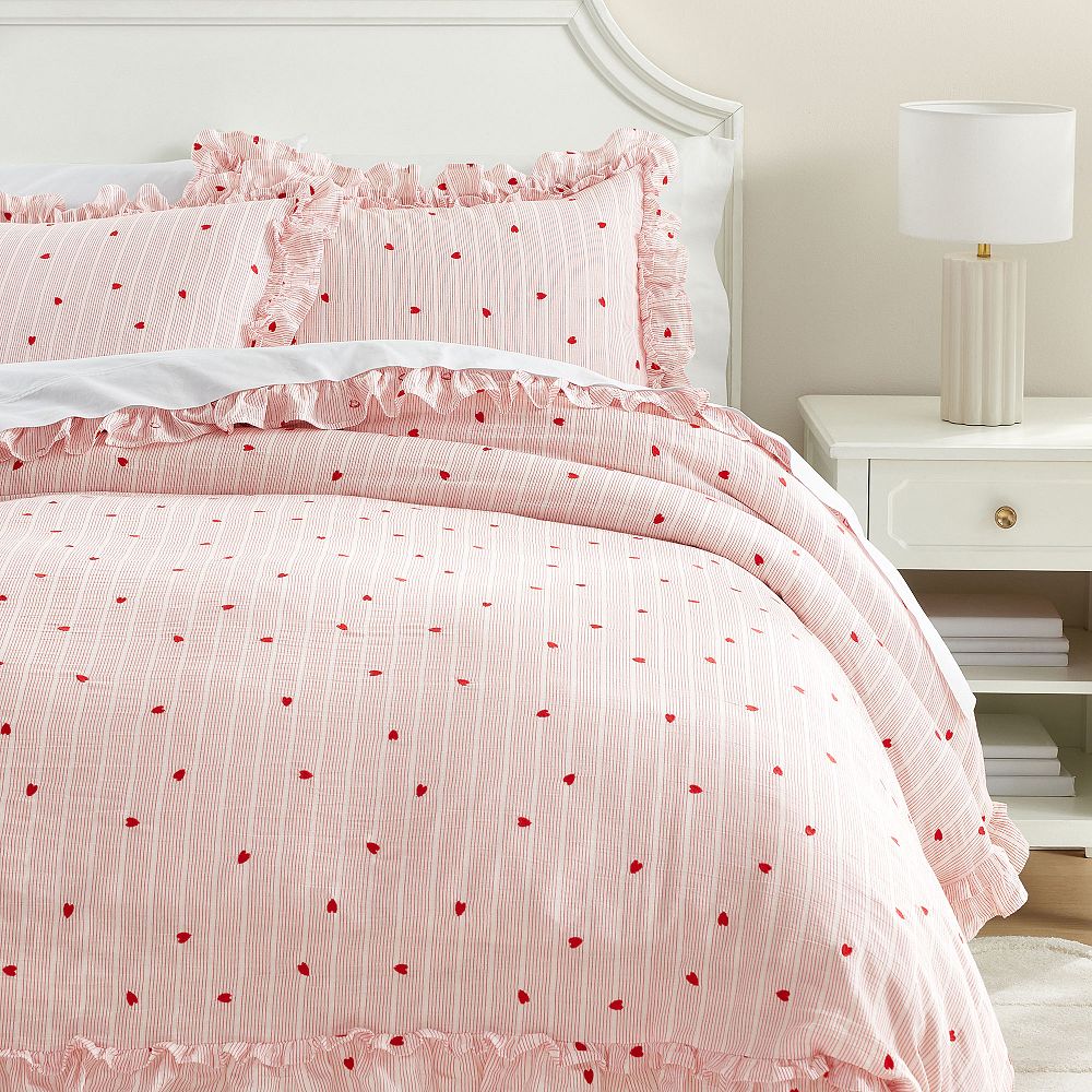 Dancing Hearts Duvet Cover