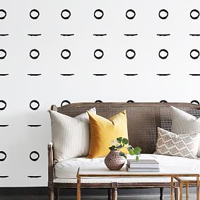 Circles and Lines Peel &amp; Stick Decal