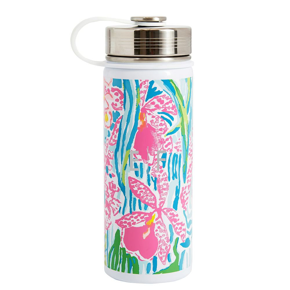 Lilly Pulitzer Via Flora Slim Water Bottle