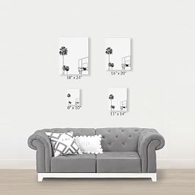 Minted&#174; Hoops and Palms Canvas Art by Irene Suchocki
