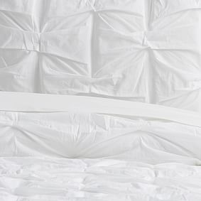 Textured Bows Duvet Cover 