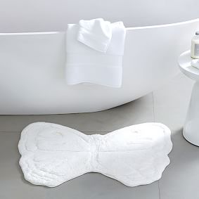 Monique Lhuillier Butterfly Bath Mat