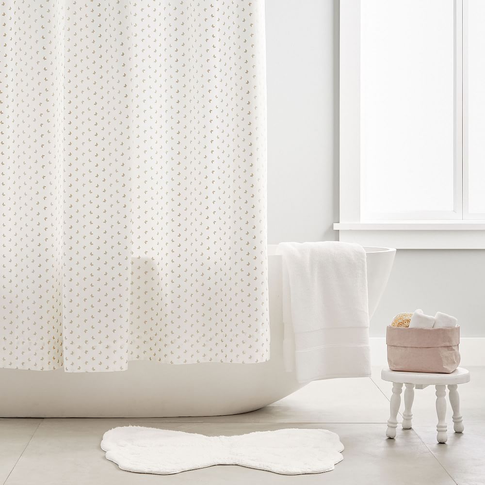 Monique Lhuillier Butterfly Shower Curtain