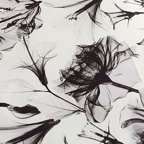 Monique Lhuillier Shadow Floral Sateen Duvet Cover