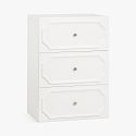 Polished Mini Dresser, Simply White