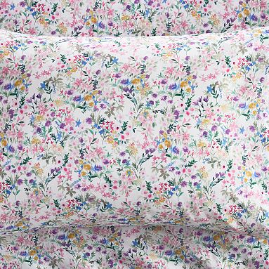 AERIN Floral Sheet Set, Single/Single XL, Warm Multi