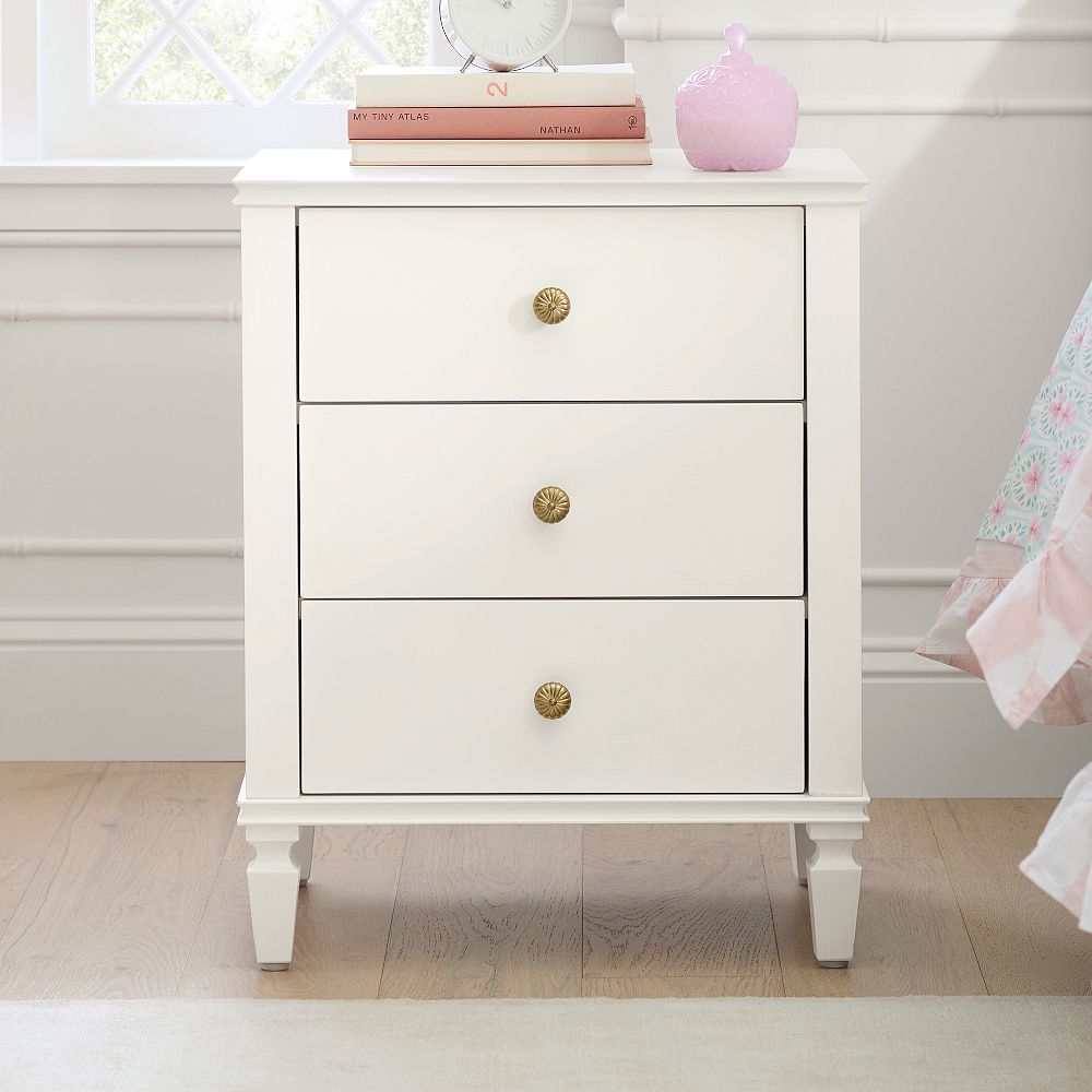 Charlotte 3-Drawer Nightstand (20.75&quot;)