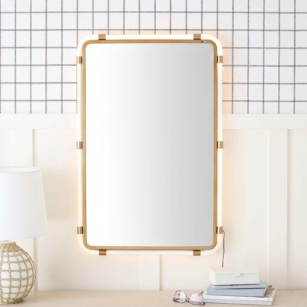 LED Rope Mirror (24&quot;x37&quot;)