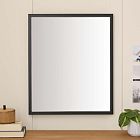 No Nails Rectangle Framed Mirror (21"x25")