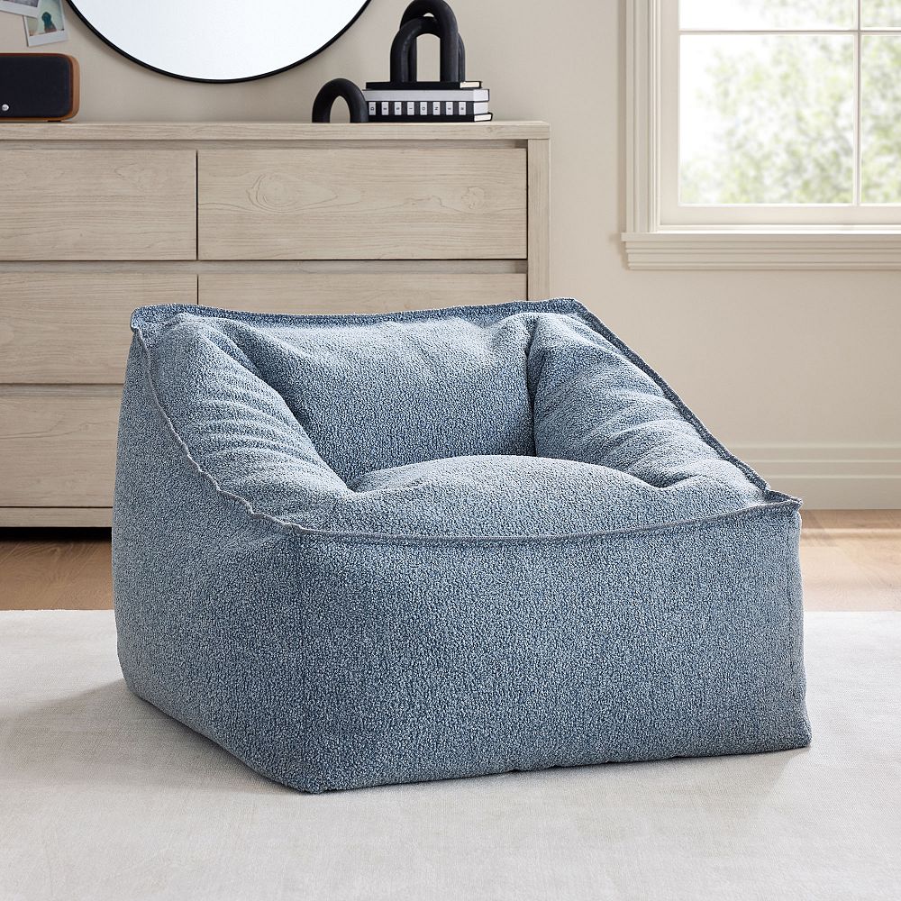 Tipped Shearling Cloud Modern Lounger