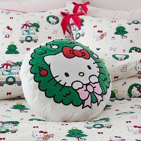 Hello Kitty&#174; Organic Holiday Duvet Cover