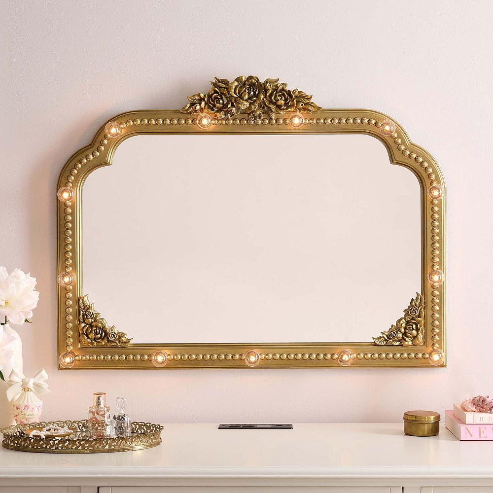 LoveShackFancy Marquee Over-the-Dresser Mirror (36&quot;x27&quot;)