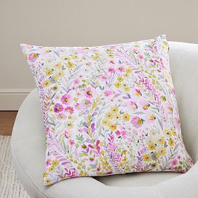 Pretty Blooms Reversible Pillow Cover