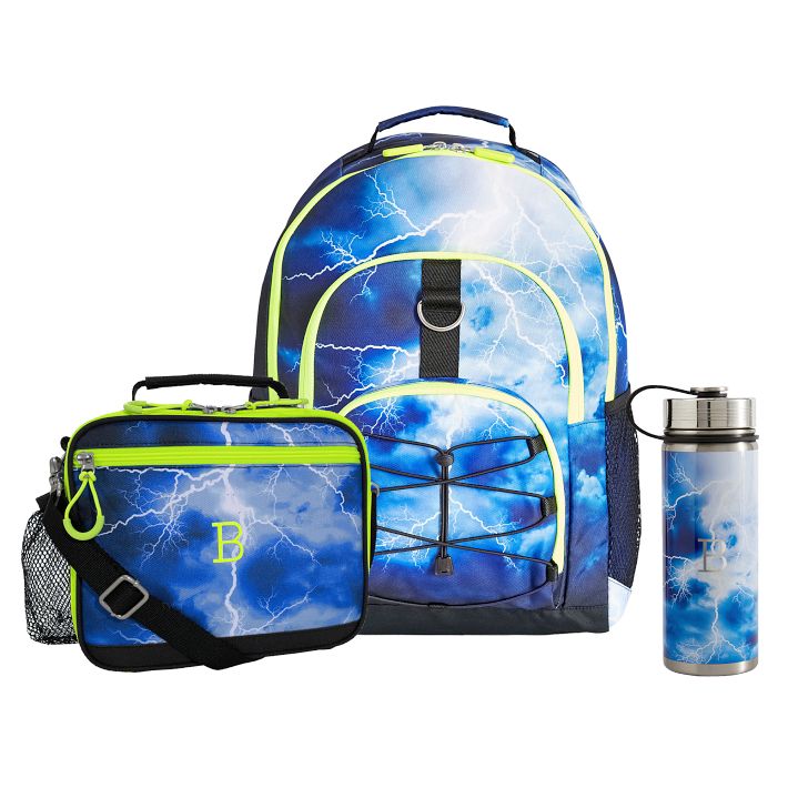 Storm Large Backpack and Cold Pack Lunch Bundle, Set of 3
