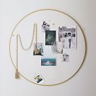 Metal Framed Round Pinboard (36")