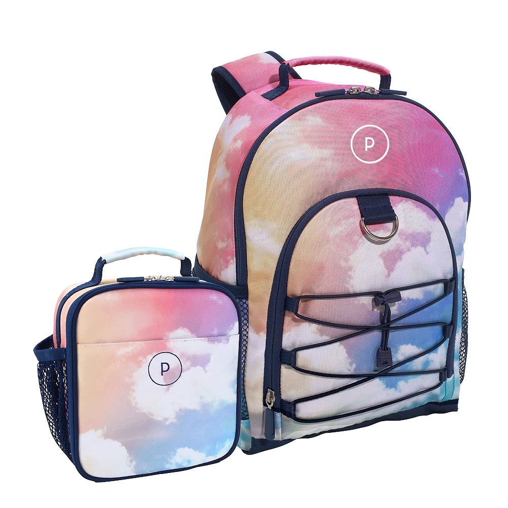 Rainbow Cloud Backpack &amp; Lunch Box Bundle