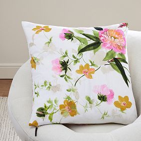 Pretty Blooms Reversible Pillow Cover