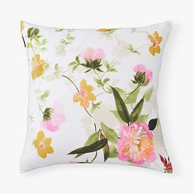 Pretty Blooms Reversible Pillow Cover