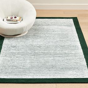 Texture Border Performance Rug