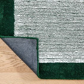 Texture Border Performance Rug