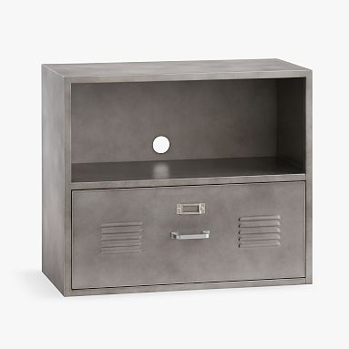 Locker Wall System, 1 Drawer Bookcase