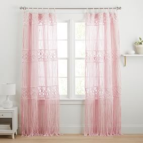 Open Box: Macram&#233; Decorative Panel - Ivory