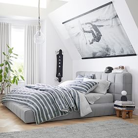 Solstice Striped Reversible Quilt