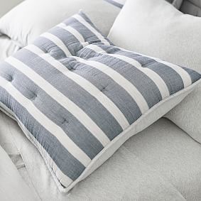 Solstice Striped Reversible Quilt