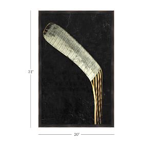 Hockey Stick Framed Art (20&quot;x31&quot;)