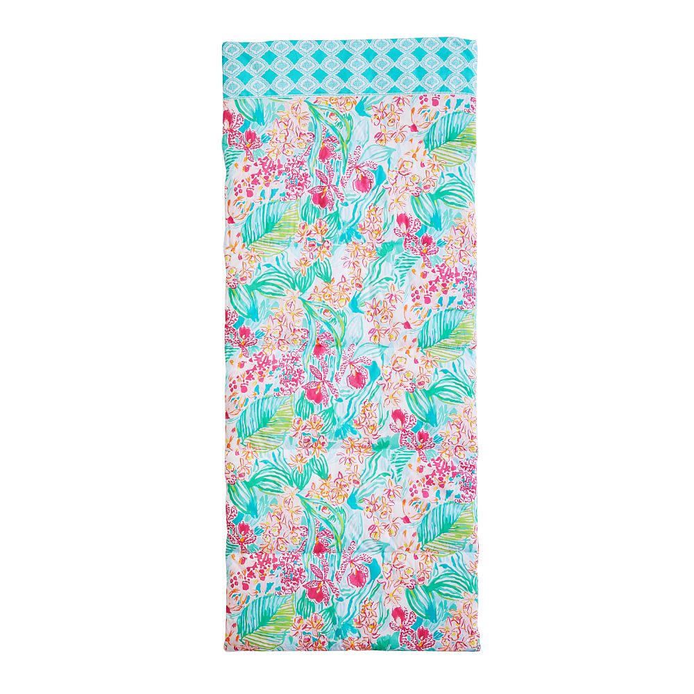 Lilly Pulitzer Orchid Sleeping Bag