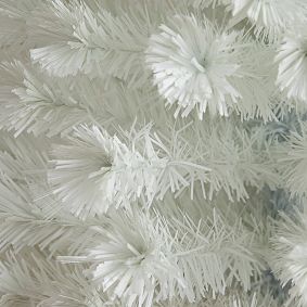 Pre-Lit Artificial White Christmas Tree (6 Ft.)