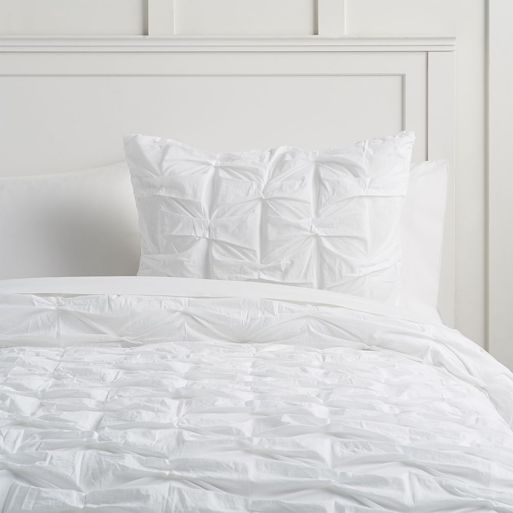 Textured Bows Duvet Cover 
