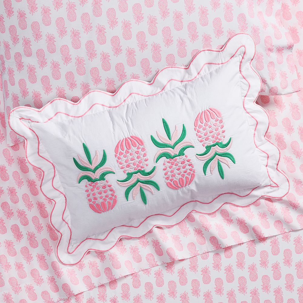 Lilly Pulitzer Pineapple Lumbar Pillow