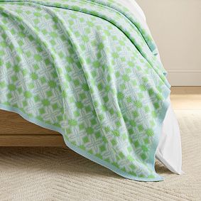 Lilly Pulitzer Bamboo Butterfly Bed Blanket